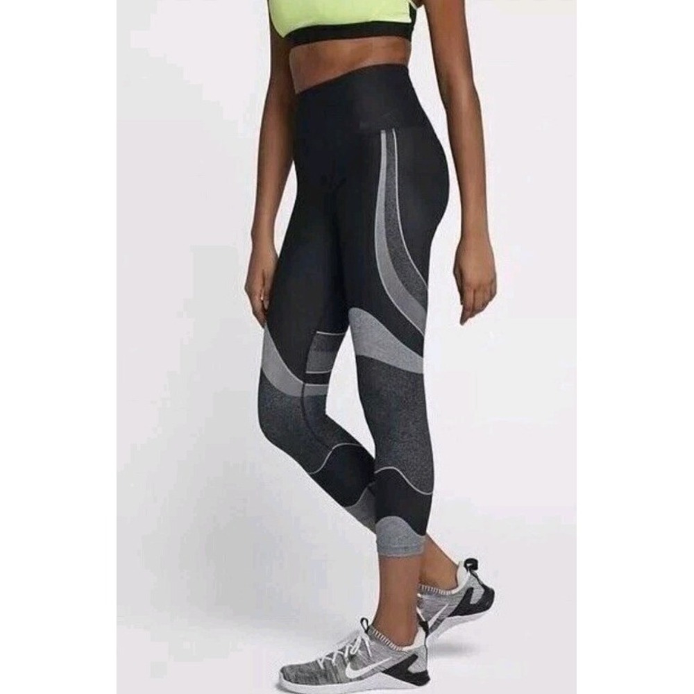 Womens Nike Zonal Strength High Rise Training Tights‎ Pants Women's Sz XS Black